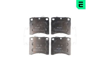 Fren Disk Balata Ön OPTIMAL BP-09760  701615151 701698151 701698151A 701698151B