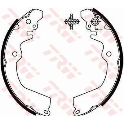 Fren Pabuçlu Balata Arka Mitsubishi Carisma 5 Kapı (DA0)(1998->)  TRW GS8666