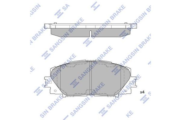 Fren Disk Balata Ön SANGSIN SP1377