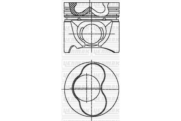 Piston (80.50MM-1.00)  NÜRAL 87-72201-100