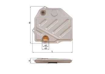 Şanzıman Yağ Filtresi  MAHLE HX 46  A1262770295 1262770295