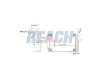 Kalorifer Radyatörü  OEK 7701204680  7701204680 7701034551 7701033457 77 01 033 457 77 01 034 551 77 01 204 680 7701205449