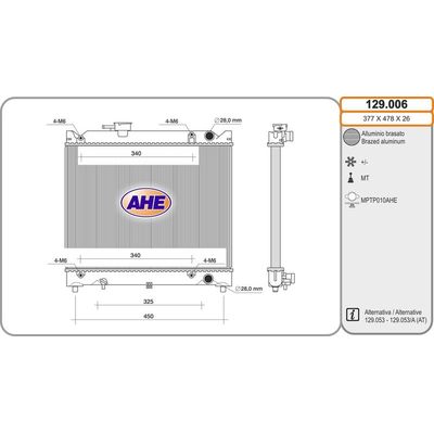 Su Radyatörü  ORİS BSZ004026