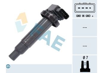 Ateşleme Bobini  FAE 80242  IIS030 9008019021 9091902229 9091902240 9091902265 90919T2003 IIS-030 90080-19021 90919-02229 90919-02240 90919-02265 90919-T2003