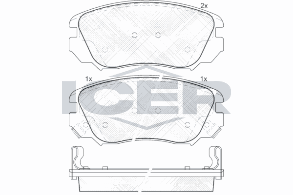 Fren Disk Balata Ön Opel Insignia A Sports Tourer (10.2008->)  KALE BALATA 24415 191 05 MSH KD11