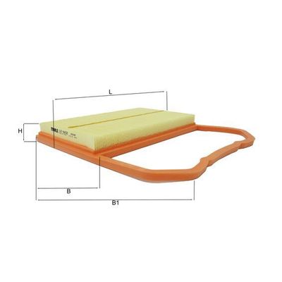 Hava Filtresi  Seat Ibiza (KJ1)(2017->)  MAHLE LX 4632