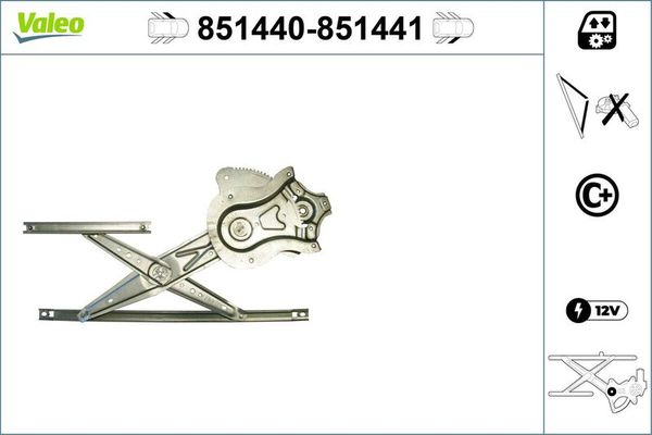 Cam Krikosu Ön Sol Toyota Prius + (ZVW40)(2012->)  VALEO 851440