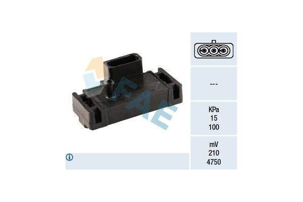 MAP Sensörü  Opel Combo (Corsa B)(1993->)  HELLUX HLS9043