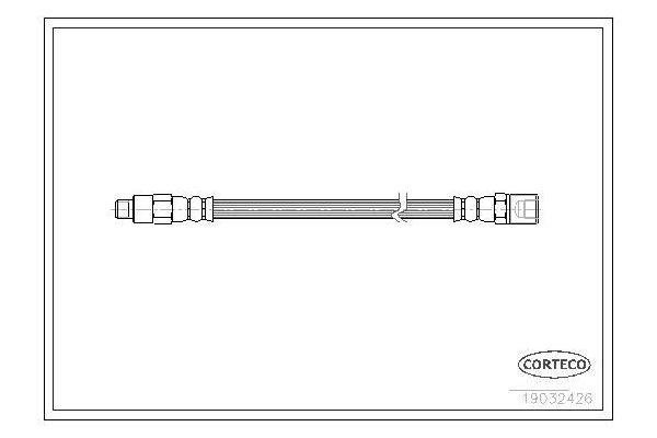 Fren Hortumu Arka Sağ veya Sol OSSCA 00455