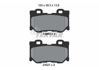 Fren Disk Balata Arka TEXTAR 2499501  D4060JL00E D40604GH0A D4060JL00A D4060JL00J D4060JL00K D4M60JL00E AY060NS046 AY060NS049 AY060NS054
