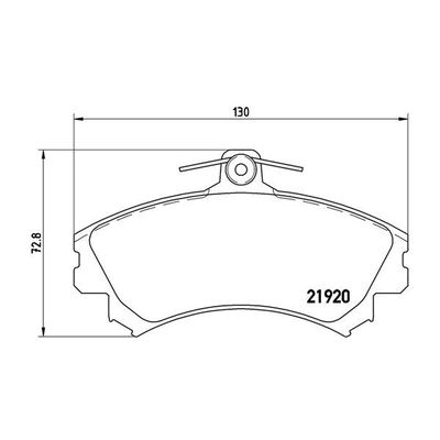 Fren Disk Balata Ön Mitsubishi Colt 5 Kapı (Z30)(2008->)  MAGNETI MARELLI 363700450055