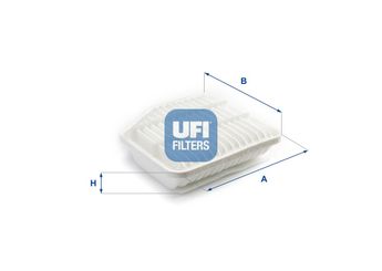 Hava Filtresi  UFI 30.453.00  1780126010 1780131170 17801-26010
