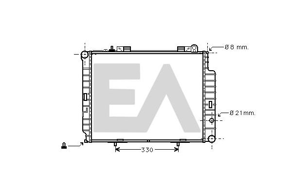 Su Radyatörü  BEHR CR 317 000P