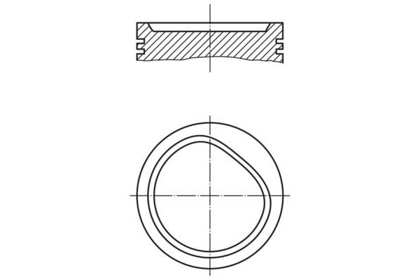 Piston (84.00MM-STD)  NÜRAL 87-70218-STD