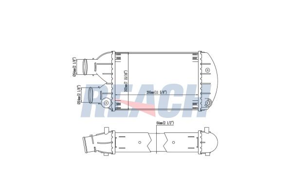 Turbo Radyatörü  Fiat Marea (185) 4 Kapı (1996->)  ORİS IFI507058