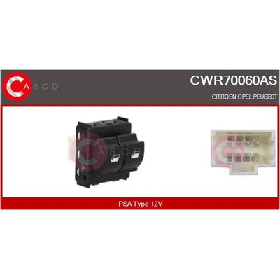 Cam Açma Düğmesi Ön Sol Citroen C4 Cactus (2014) / C4 Cactus Makyajlı (2018)  PSA ORJINAL 98016298ZD