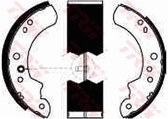 Fren Pabuçlu Balata Arka TRW GS6222  CARBODIES801469 1013623 1662293 801469 5026961 6150094 6150095 86VB2200EB 86VB-2200-EB 91VX2200BA 91VX-2200-BA