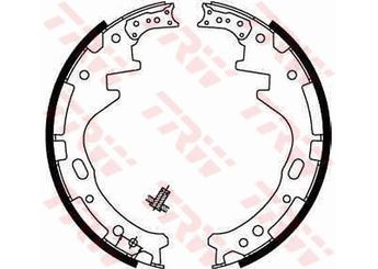 Fren Pabuçlu Balata Arka MGA 54228  4406036G25 4406003N25 44060-03N25 4406003N26 44060-03N26 4406031G25 44060-31G25 4406035G25 44060-35G25 44060-36G25 D06031G25 DD06031G25 DD060-31G25