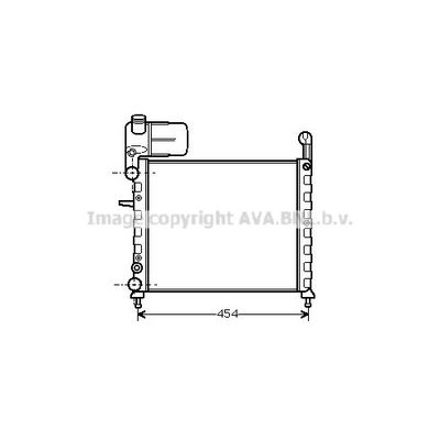 Su Radyatörü  KALE 0118182AL