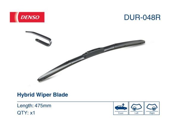Silecek Süpürgesi Ön  480 mm - 19 inç DENSO DUR-048R