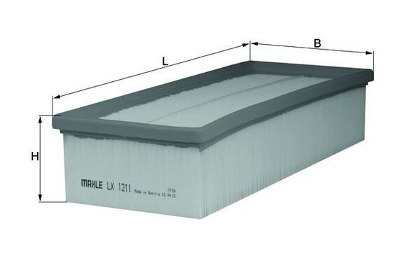 Hava Filtresi  Seat Alhambra (711)(03.2015->)  MAHLE LX 1211