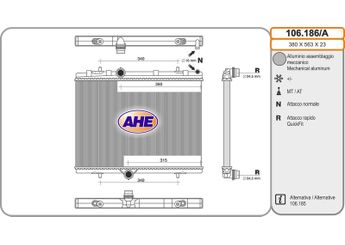Su Radyatörü  OPEL ORJINAL 95530544  9800477280