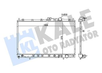 Su Radyatörü  KALE 342040  MB660567