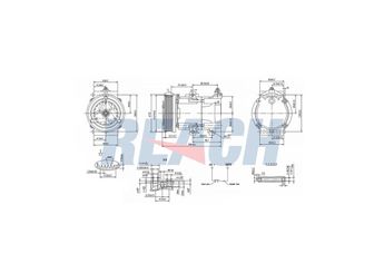 Klima Kompresörü  FORD ORJINAL 4L3H19497AD  4L3H19497AD 1440713 3649381 3983800 4054452 4345118 4502836 4660554 4681621 4749934 4979391 4L3H19497AA 4L3H19497AB 4L3H19497AC 5003996 5222062 F6LH19D623AA F75H19D629AA F7LH19497AA F7LH19497AB F7LH19497BA F7LH19497CA R20BYU19D629AA YC1H19D629AA YC1H-19D629-AA YC1H19D629AB YC1H-19D629-AB YC1H19D629AC YC1H-19D629-AC