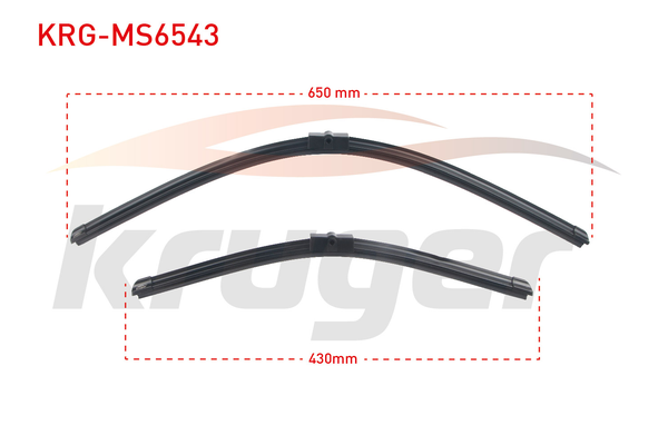 Silecek Süpürgesi Ön  650/430 mm - 26/17 inç KRUGER MS6543