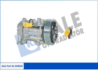 Klima Kompresörü  KALE 349620  9655191680 6453QG 6453.QG 6453QH 6453.QH 648722 6487.22 6453-QG 6453XJ 6453-XJ 6453XP 6453-XP 648714 6487-14 6487-22 9800821980 9671456680