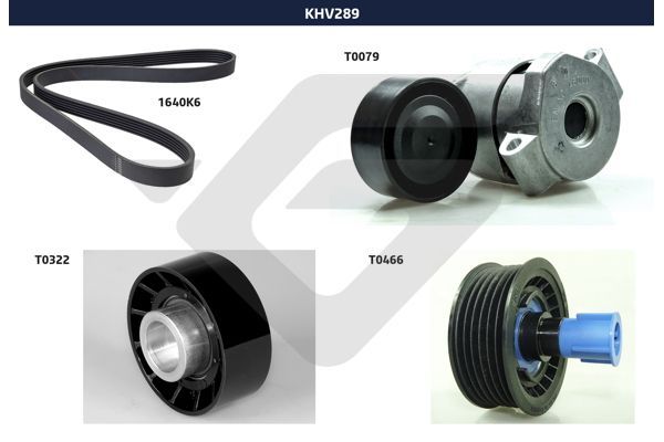 Vantilatör Kayış Seti  HUTCHINSON 289