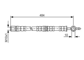 Fren Hortumu Ön Sağ veya Sol ASPART 3HOS1084  294702532 0294702532 9094702455 9094702532 9094702550 9094702587 9094702940