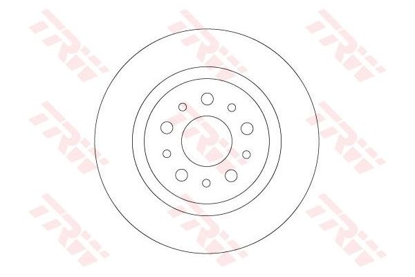 Fren Disk Ayna Arka Sağ ve Sol Fiat 500L (351) Wagon (2017->)  RECOVER 5694