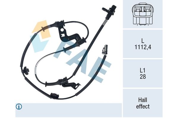 Abs Sensörü Ön Sağ Kia ProCeed (JD)(2013->)  BLUE PRINT ADBP710173