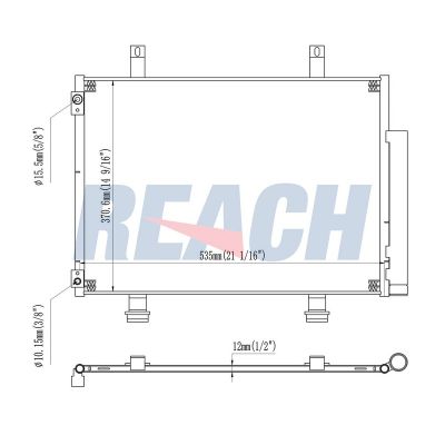 Klima Radyatörü  VEKA 43-4102