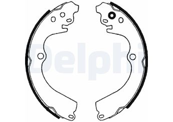 Fren Pabuçlu Balata Arka DELPHI LS1604  26257AA030 26257-AA030 58305M2A10 MR128640 26257AA040 26257-AA040 26257AA050 26257-AA050 26296AA010 26296-AA010 26298AA010 26298-AA010 26298AA011 26298-AA011 26298AA040 26298-AA040