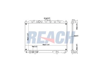 Su Radyatörü  RADISEN RR 68704  21460AE100 21460EQ30A 214608H900 21460-8H900 21460-AE100 21460-EQ30A 21460EQ30B 21460-EQ30B 214609H200