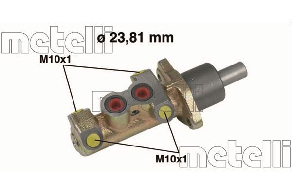 Fren Ana Merkez  Peugeot Expert P.Van Komfort (12.1995->12.2004)  BRAXIS AJ0092
