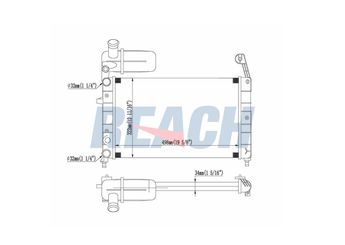 Su Radyatörü  ORİS 1865-4811  7732873 7632018 7666079
