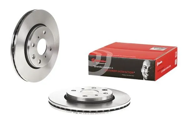 Fren Disk Ayna Ön Sağ ve Sol Toyota Aygo (KGB/WNB)(2005->)  BREMBO 09.9928.14
