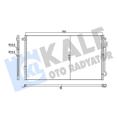 Klima Radyatörü  KALE 352635