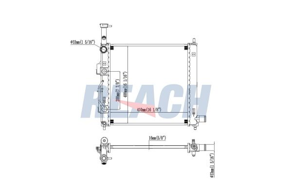 Su Radyatörü  AXAM 03-05-05-0191