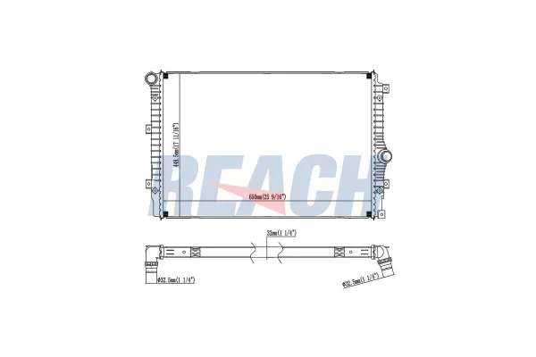 Su Radyatörü  BEHR CR 2428 000S