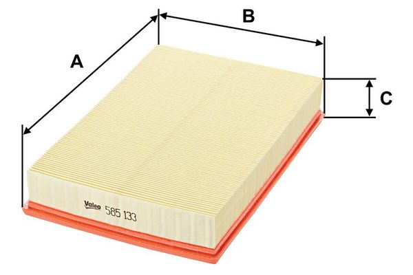 Hava Filtresi  Volvo XC70 (08.2000->)  VALEO 585133