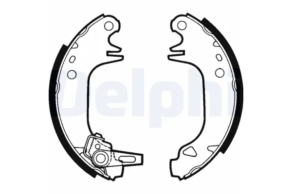 Fren Pabuçlu Balata Arka Peugeot 309 (02.1986->)  DELPHI LS1382