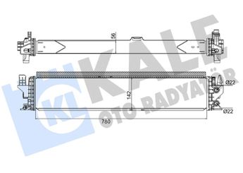 Turbo Radyatörü  VEKA 42-1824  52179696