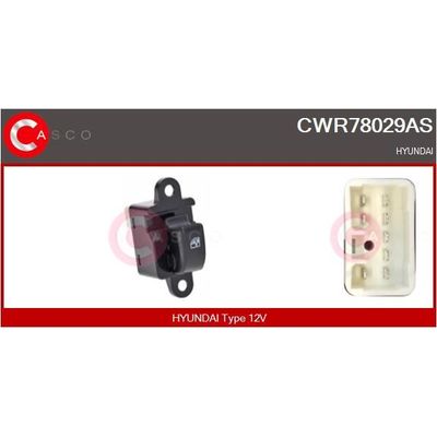 Cam Açma Düğmesi Ön Sağ MAXTEL 18203030