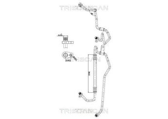 Klima Hortumu  PSA ORJINAL 6460RZ  6460RZ 6460GR 6460.GR 6460.RZ 6460V3 6460.V3 647702 6477.02