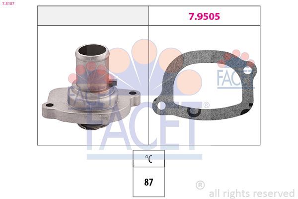 Termostat  Fiat Punto (188) 3/5 Kapı (09.1999->)  KRAFTVOLL 08110123
