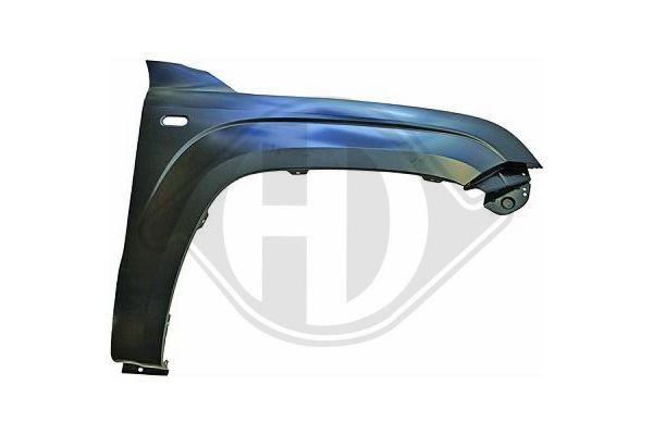 Çamurluk Ön Sağ Volkswagen Amarok (S6B)(08.2016->2020)  EUROBUMP WOS08AR001